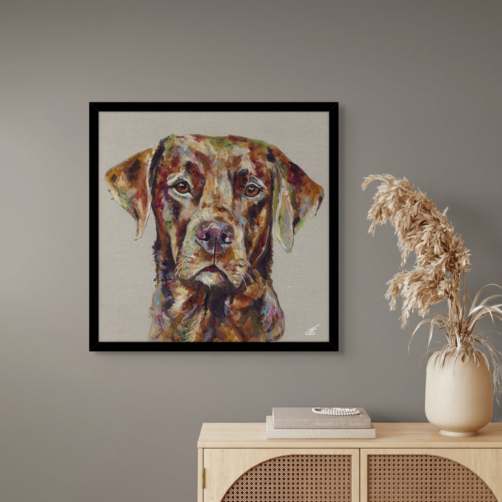 Fox Red Labrador Large By Louise Luton - TheArtistsQuarter