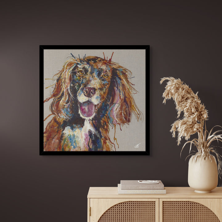 Spaniel Large By Louise Luton - TheArtistsQuarter