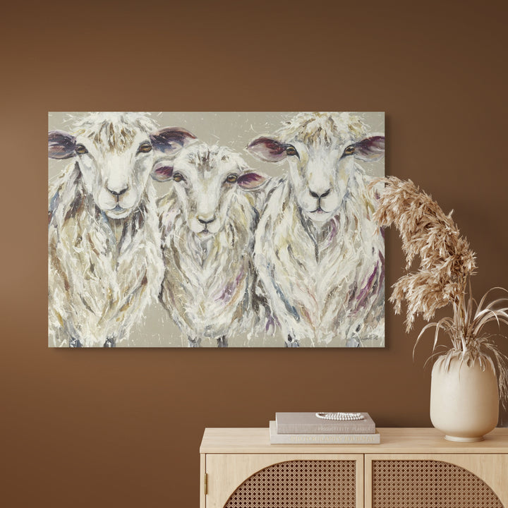 Woolly Sheep Trio By Nicola Jane Rowles - TheArtistsQuarter