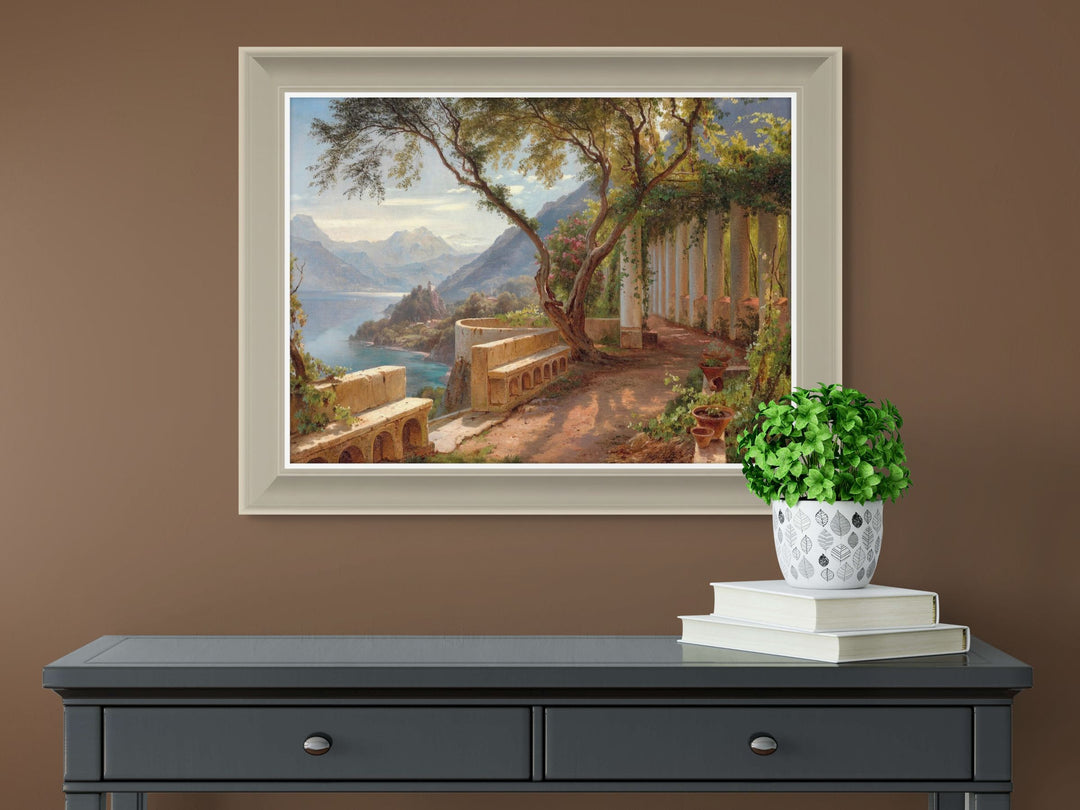 Mountain View By Carl Frederik Aagaard - TheArtistsQuarter