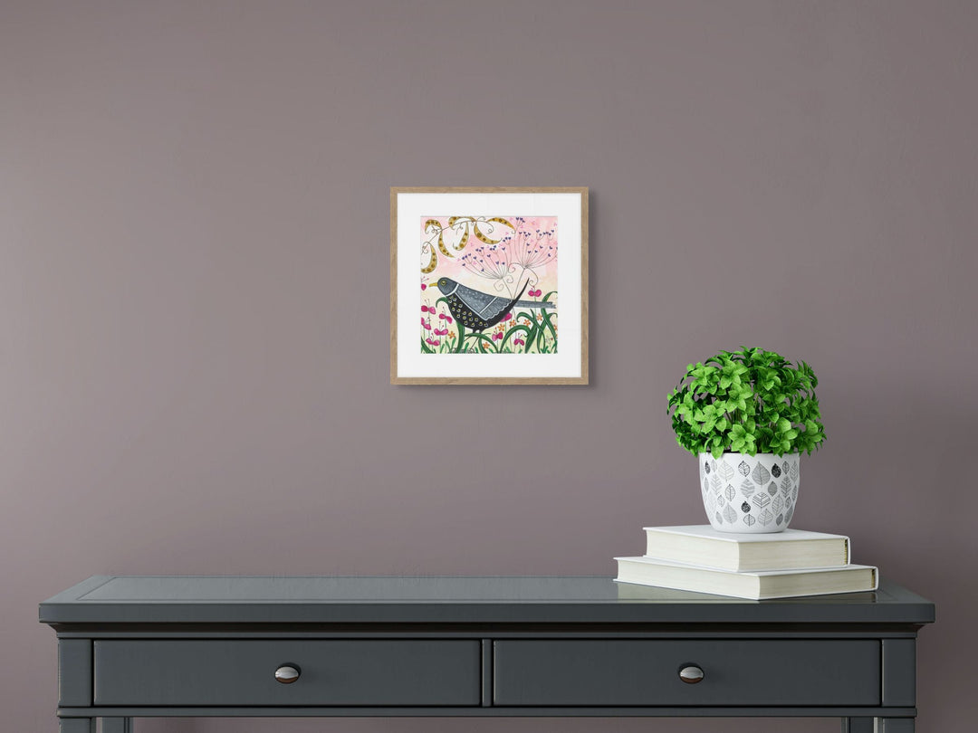 Blackbird’s Garden By Linda Hoskin - TheArtistsQuarter
