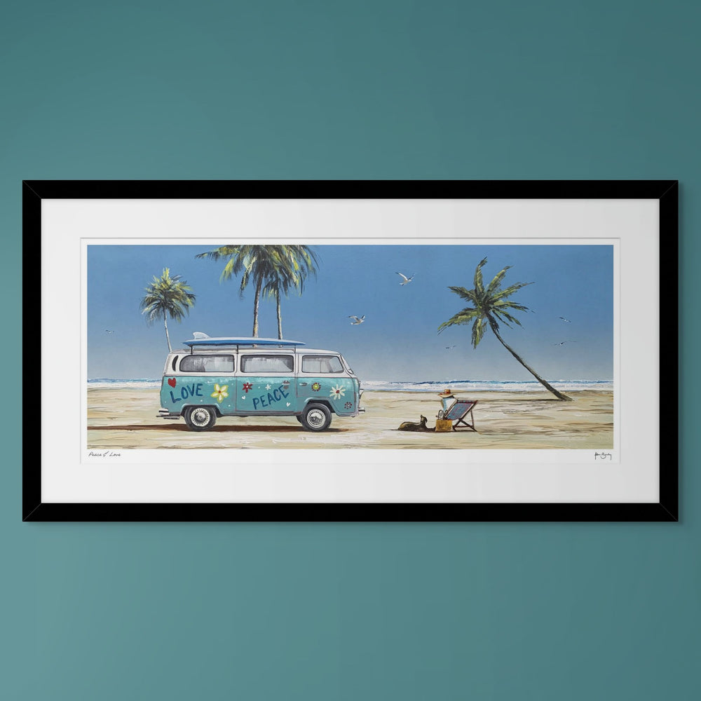 Peace And Love (Large) By Adam Barsby *To be discontinued, last chance to order - TheArtistsQuarter