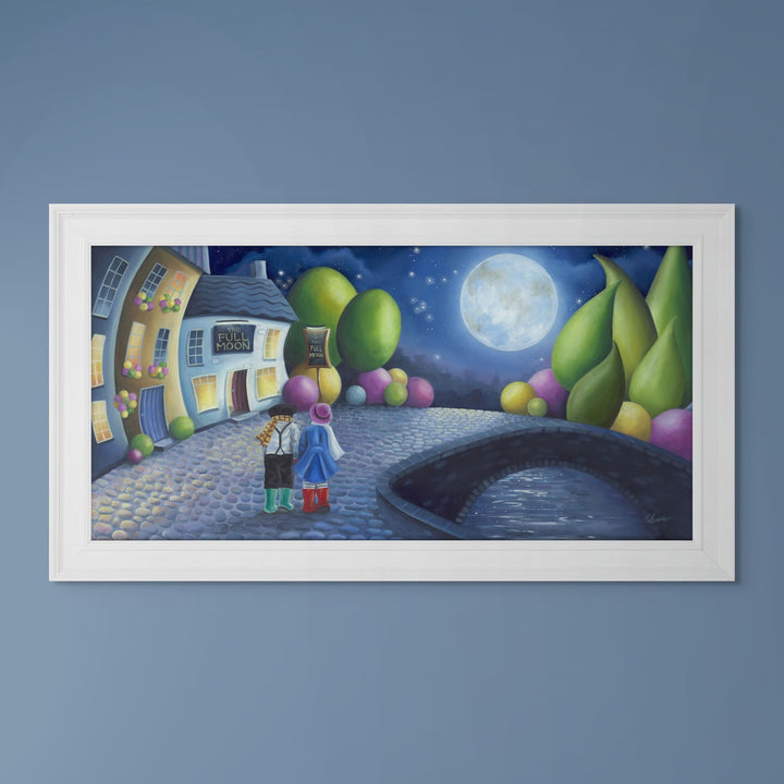The Full Moon By Claire Baxter - TheArtistsQuarter