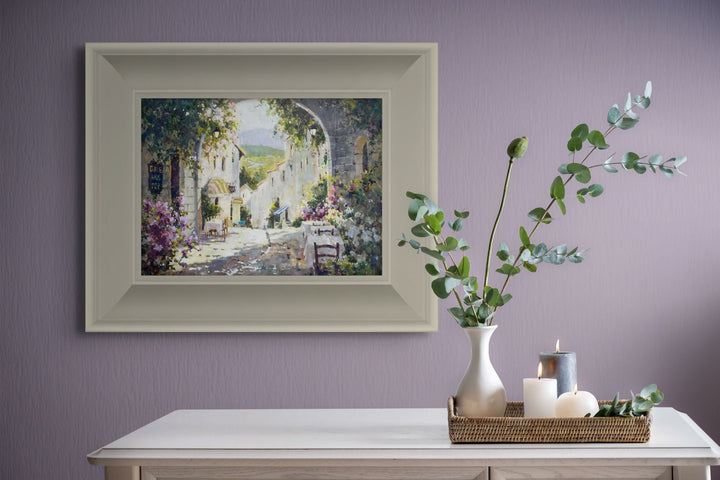 Hilltop Dining Small By Marilyn Simandle - TheArtistsQuarter