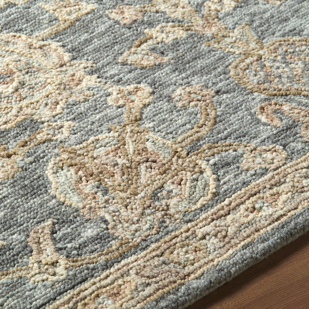 Arnold Traditional Wool Rug Blue - TheArtistsQuarter