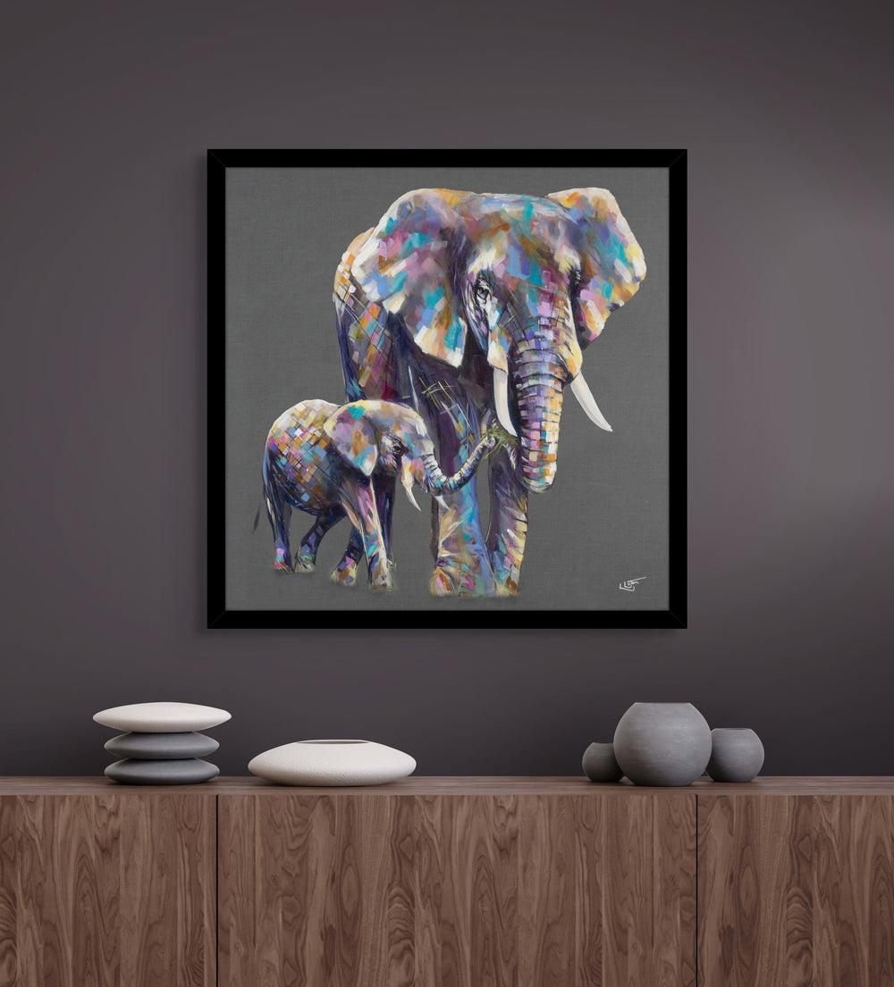 Mama & Baby (Medium) By Louise Luton Delivers Within 3-5 Business Days - TheArtistsQuarter