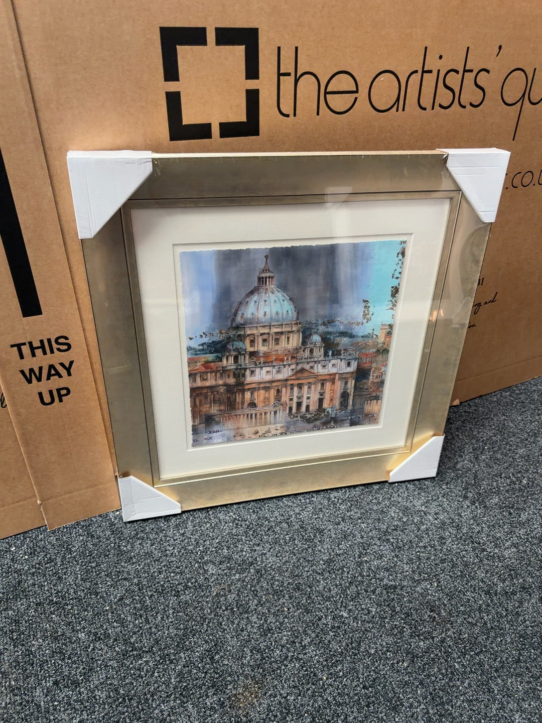 Artko framed Rome dome artwork
