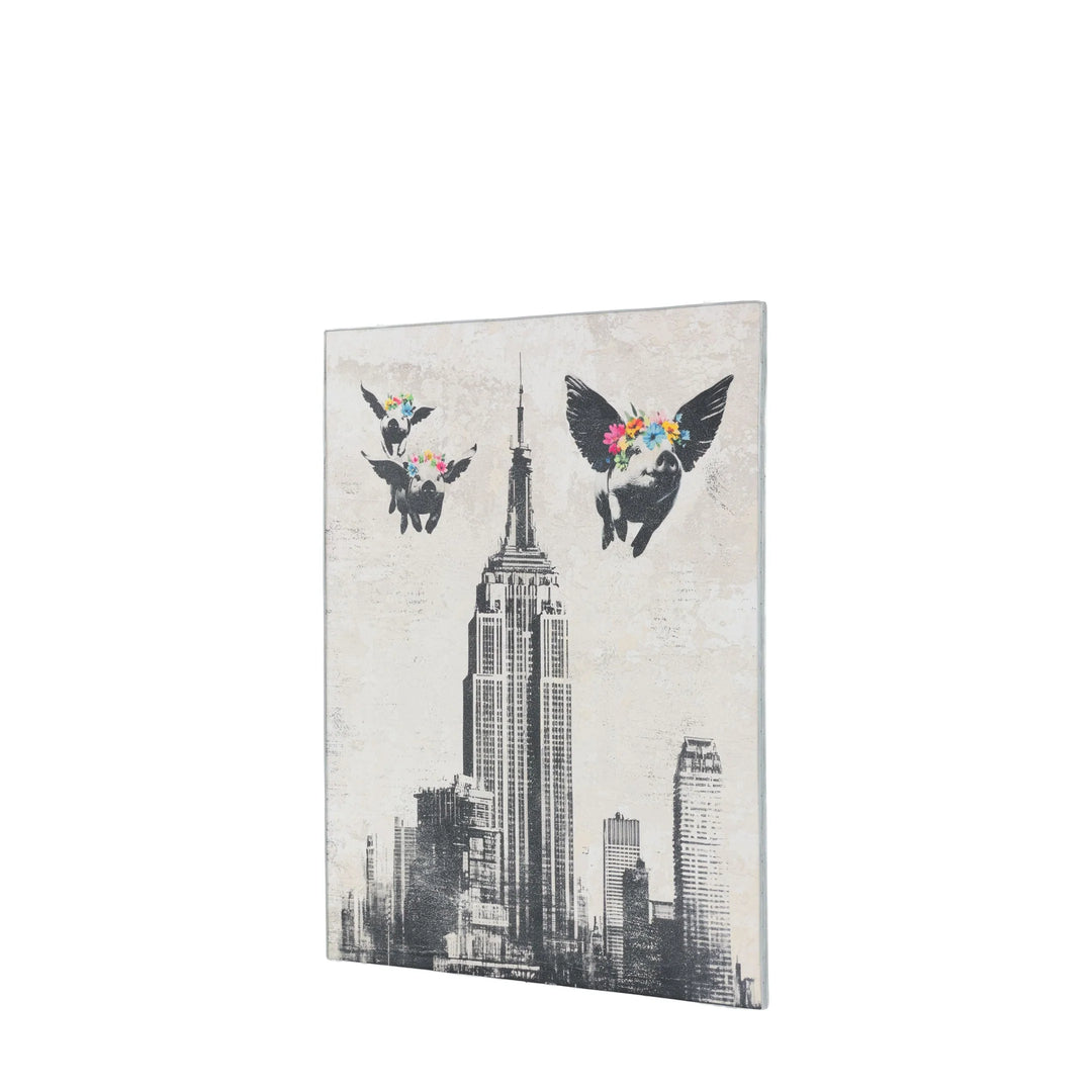 Concrete Dreams II Framed Canvas By Laura Bolton - TheArtistsQuarter