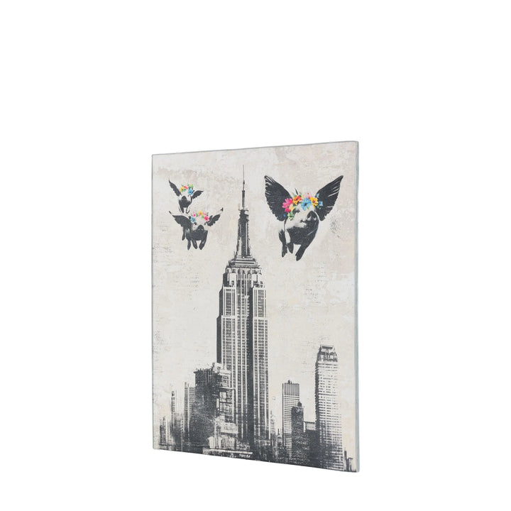 Concrete Dreams II Framed Canvas By Laura Bolton - TheArtistsQuarter