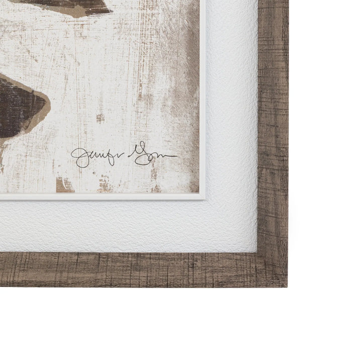 Foliage and Form Framed Canvas Set of 2 By Jennifer Goldberger