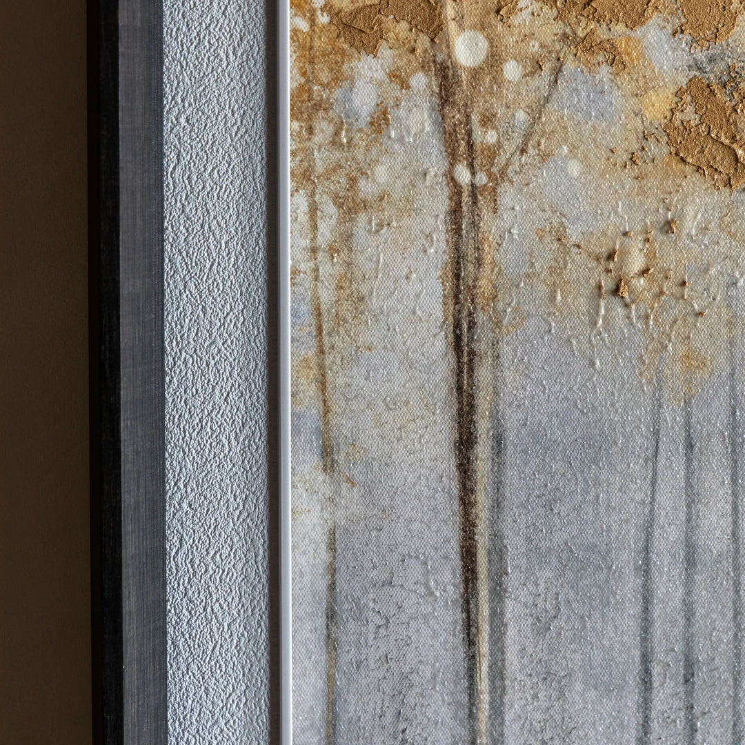 Glisten Framed Canvas By Laura Bolton