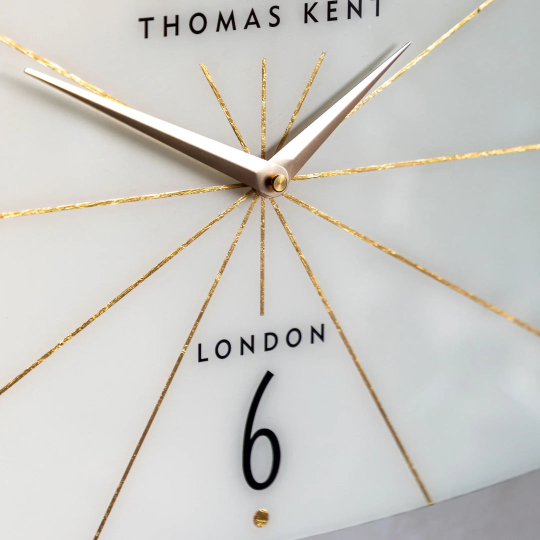 Thomas Kent London. Greenwich Ellipse Wall Clock Snow White - TheArtistsQuarter