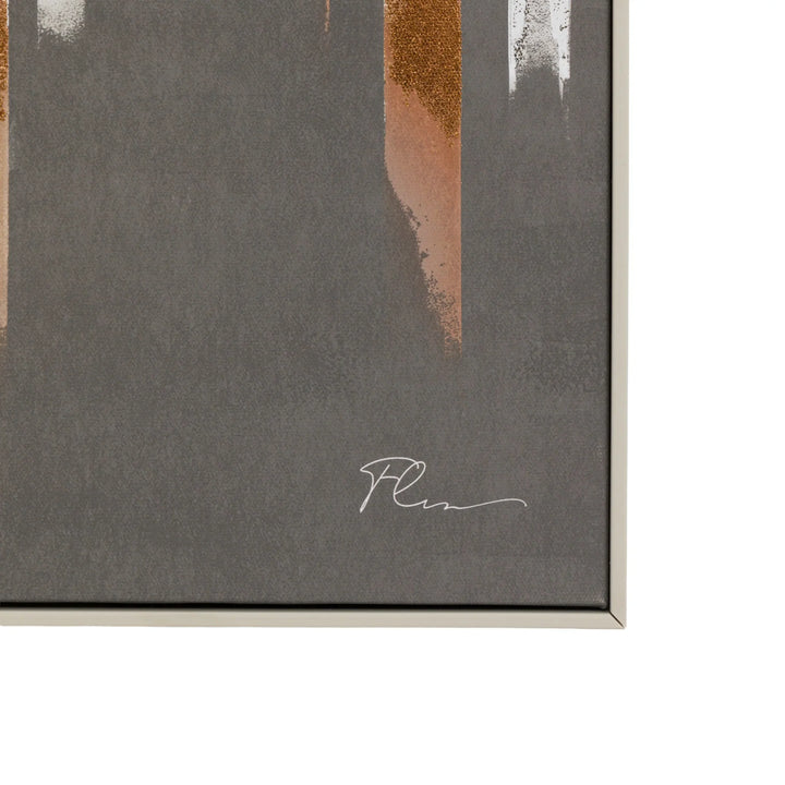 Guilded Silence Framed Canvas By Faye Reynolds-Lydon - TheArtistsQuarter