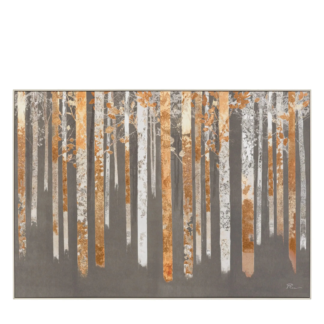 Guilded Silence Framed Canvas By Faye Reynolds-Lydon - TheArtistsQuarter