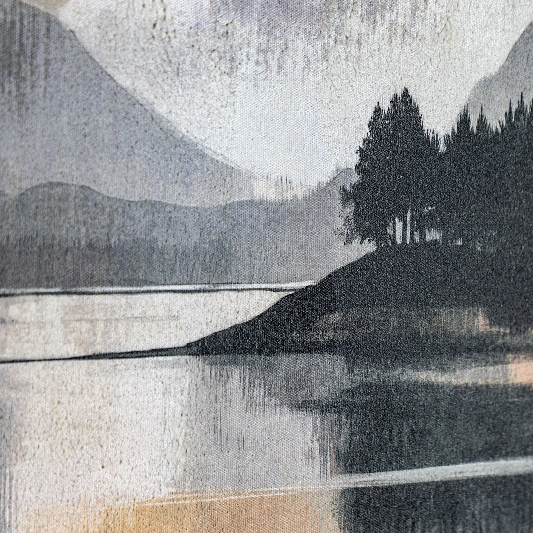 Mountain Reflections Framed Canvas by Sabrina Roscino - TheArtistsQuarter