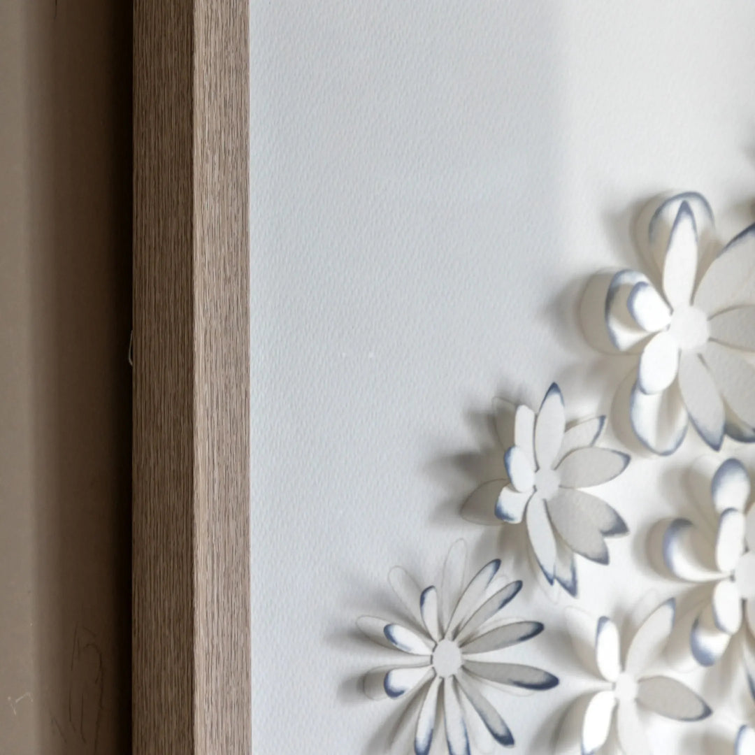 Unfurling Petals Framed Art by Nicole McHugh PRE ORDER MID JULY - TheArtistsQuarter