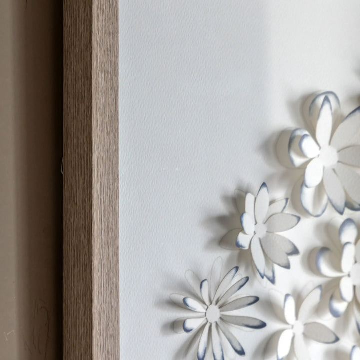 Unfurling Petals Framed Art by Nicole McHugh PRE ORDER MID JULY - TheArtistsQuarter