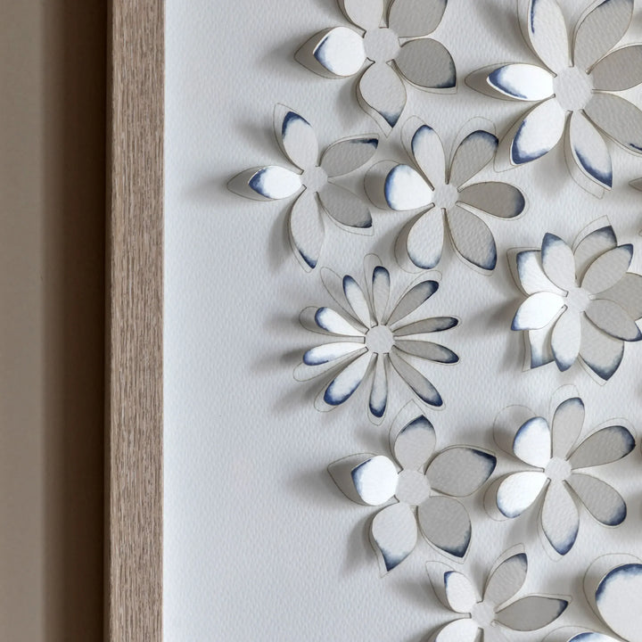 Unfurling Petals Framed Art by Nicole McHugh PRE ORDER MID JULY - TheArtistsQuarter