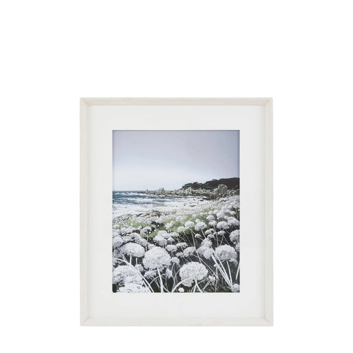 Waves & Wild Flowers II Framed Art by Joanne Lea - TheArtistsQuarter