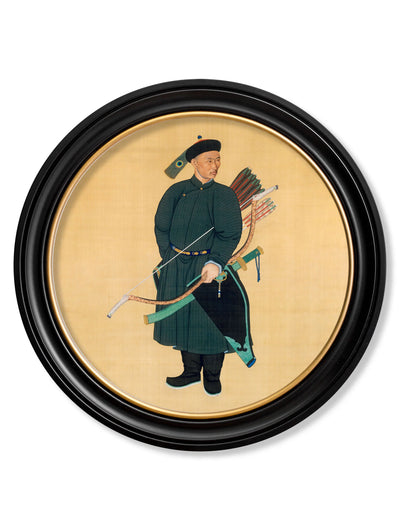 c.1760 Portrait of the Imperial Bodyguard - Round - TheArtistsQuarter