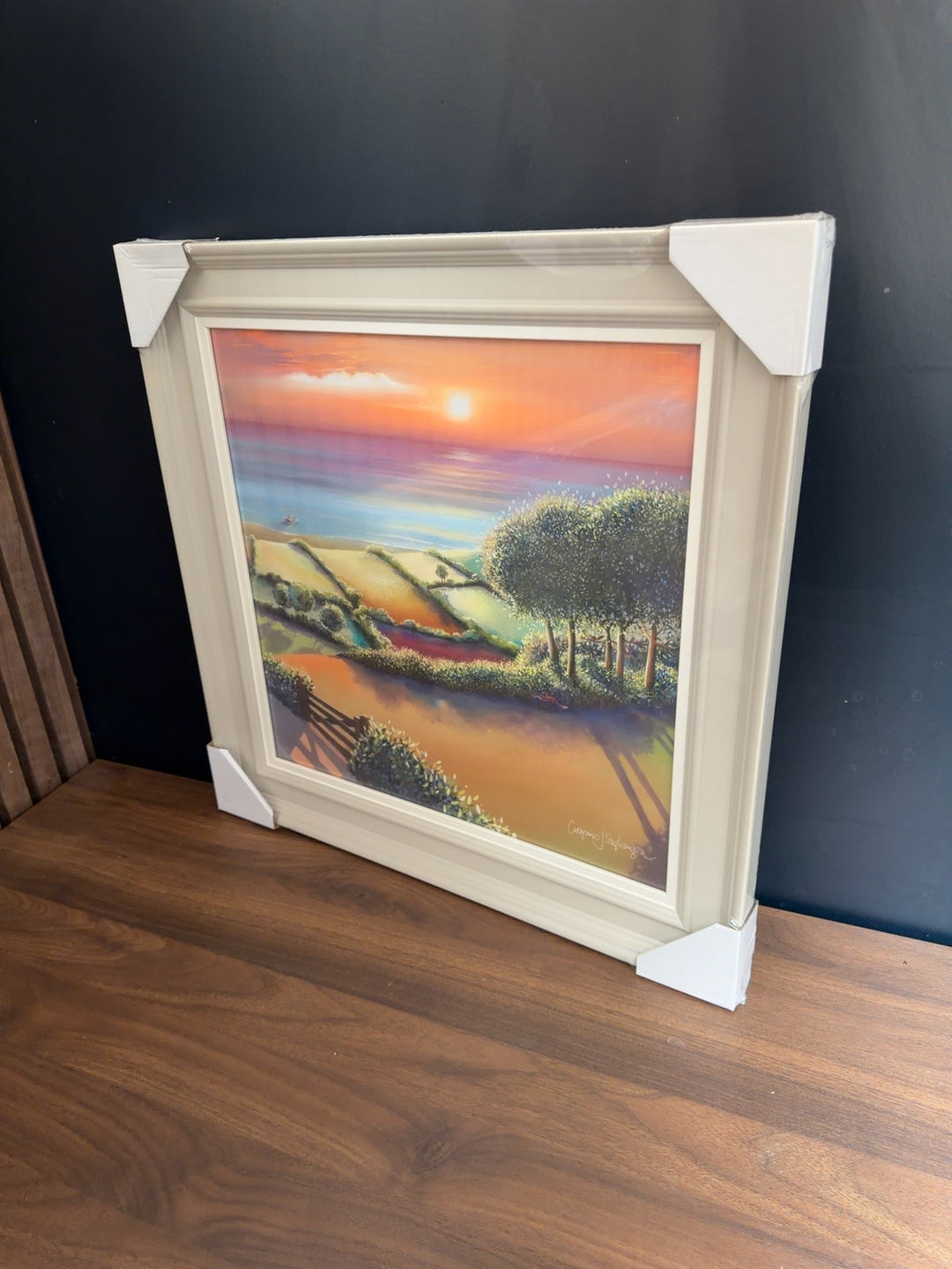 Coastal Sunset Trial by Catherine Stevenson - TheArtistsQuarter