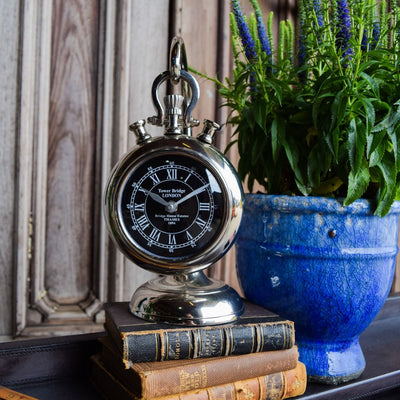 Culinary Concepts London. Desktop Pocket Watch with Stand - TheArtistsQuarter