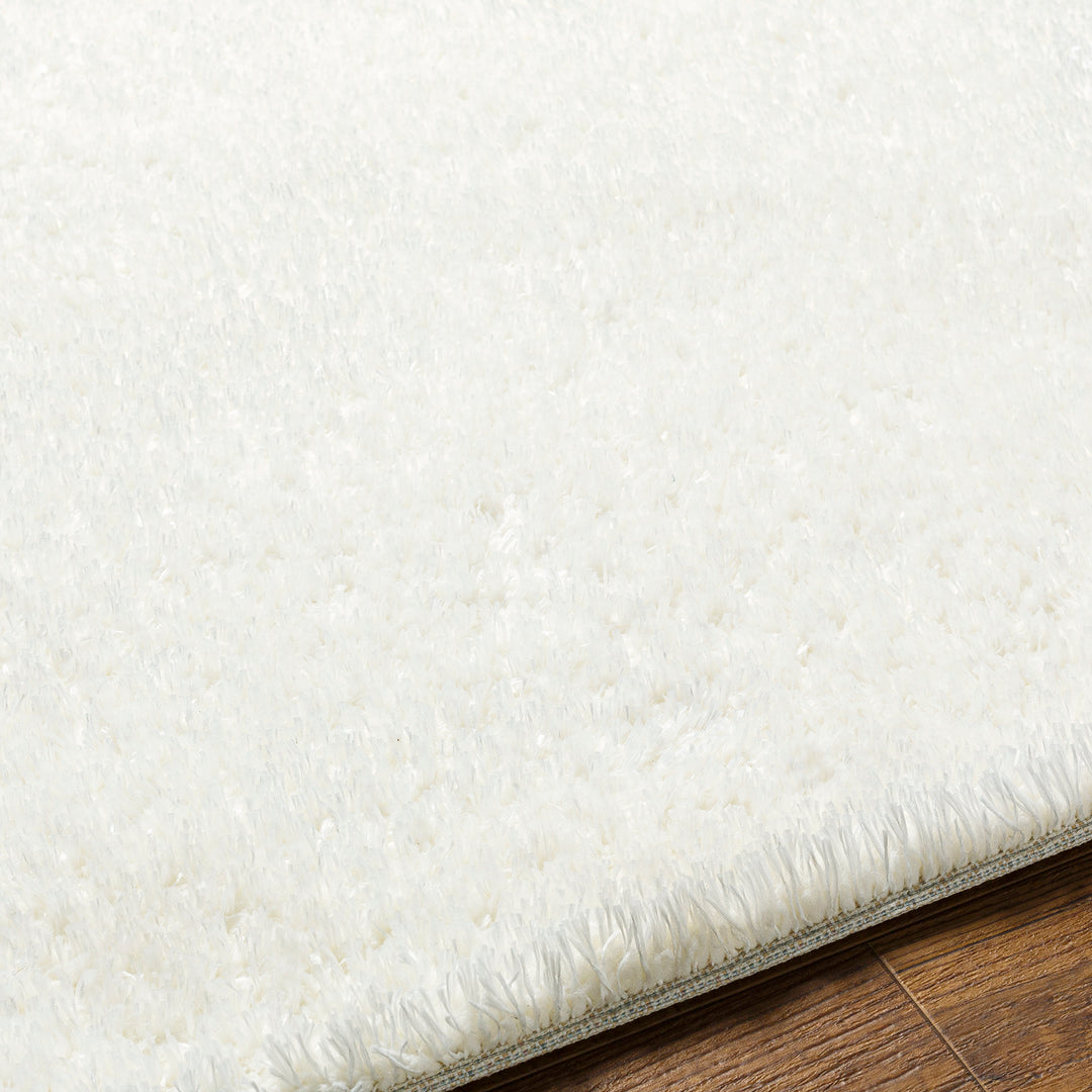 Cloudy Shaggy Rug White - TheArtistsQuarter