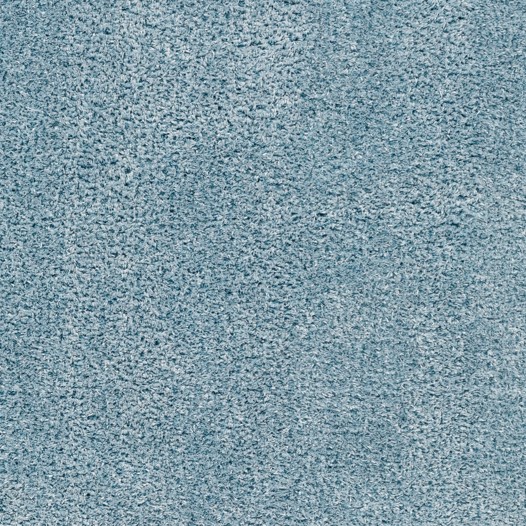 Cloudy Shaggy Rug Blue - TheArtistsQuarter
