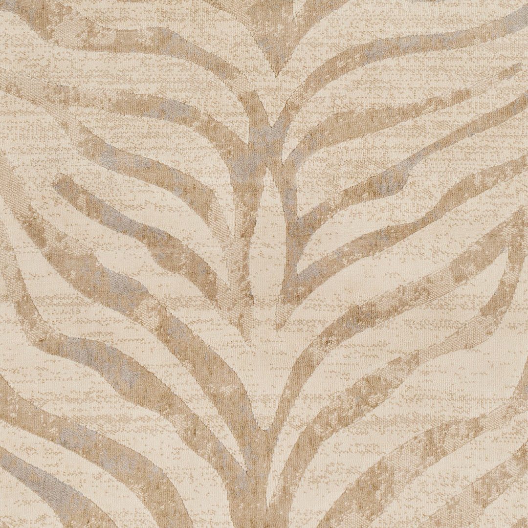 City Animal Print Zebra Boho Rug Beige - TheArtistsQuarter