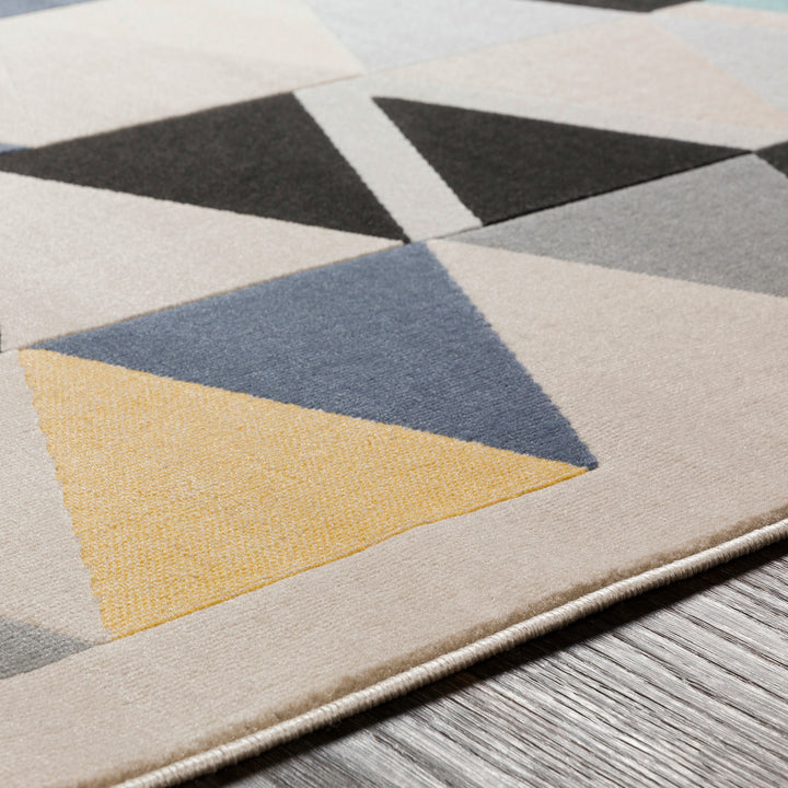City Geometric Runner Yellow - TheArtistsQuarter