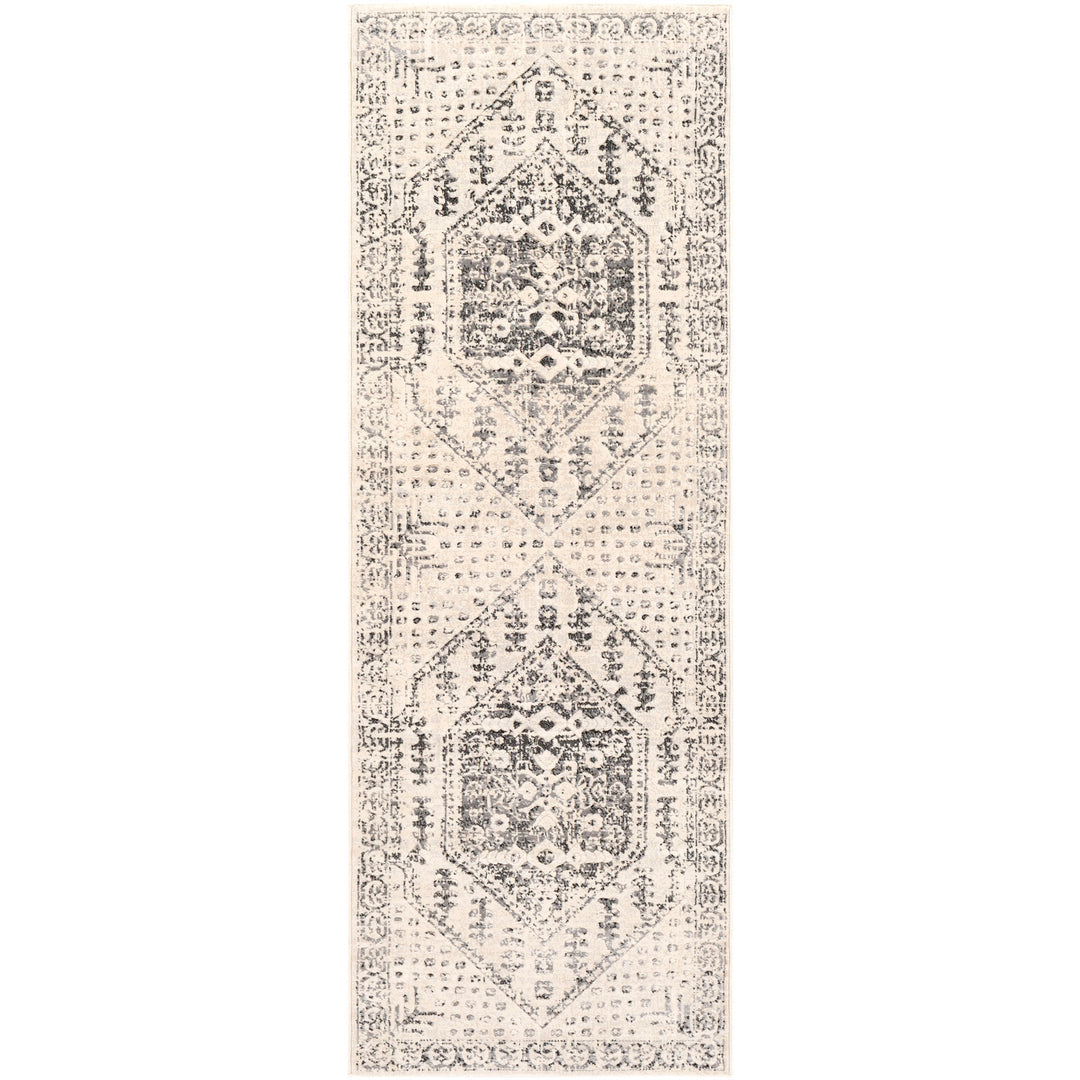 City Vintage Traditional Boho Runner Beige - TheArtistsQuarter
