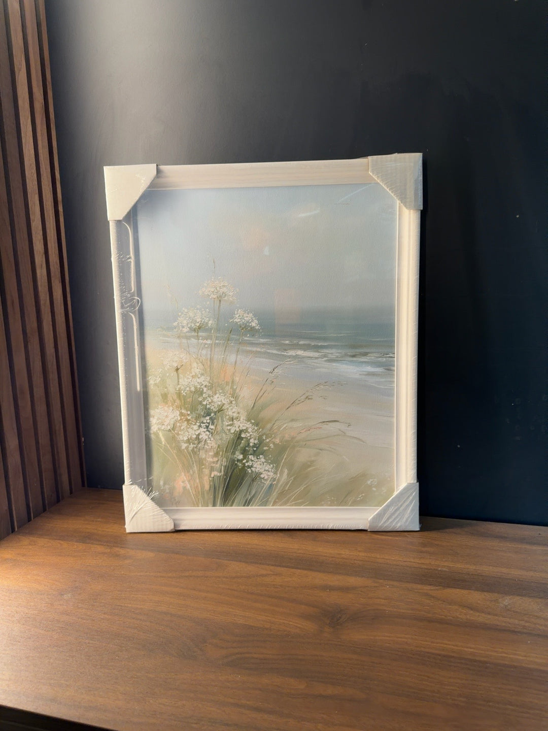 Coastal wildflowers trial piece 45cm by 57cm, artist unknown