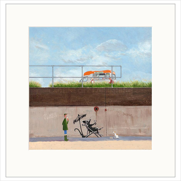 Chillin' By Chris Ross Williamson - TheArtistsQuarter