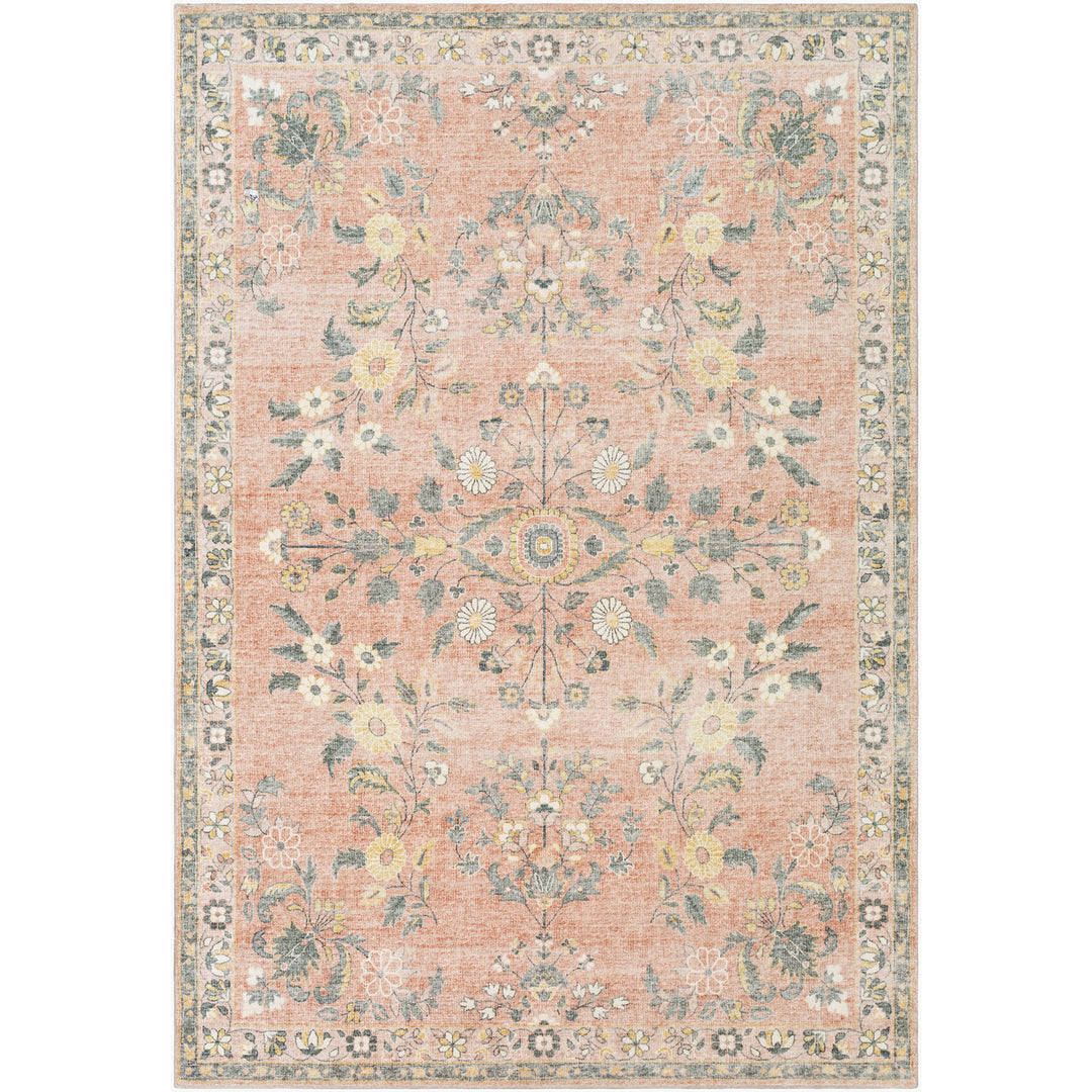 Erin Traditional Boho Rug Yellow - TheArtistsQuarter