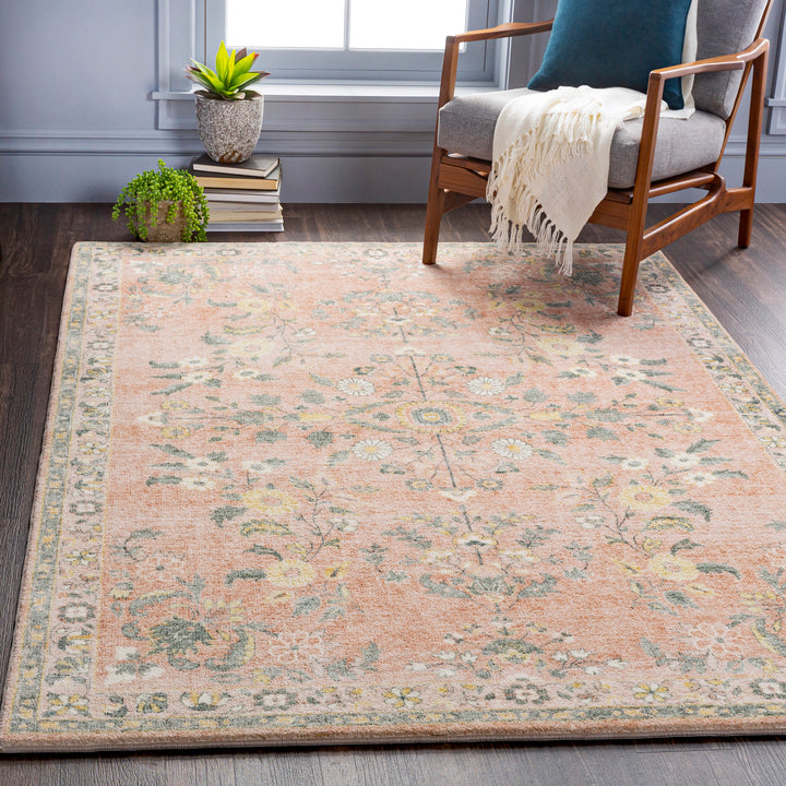 Erin Traditional Boho Rug Yellow - TheArtistsQuarter