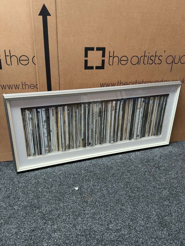 Classic Vinyl by Fay Lydon framed artwork slight seconds