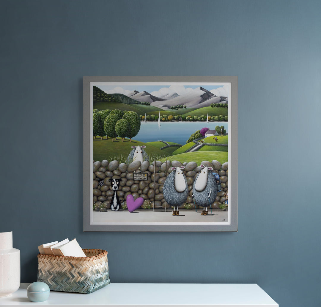 The Grass is Greener By Simon Clarke - TheArtistsQuarter