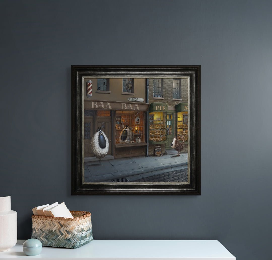 Baa Baa Of Fleece Streete By Simon Clarke - TheArtistsQuarter