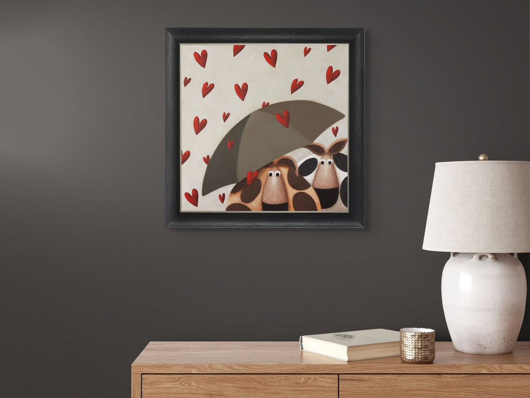 Raining Hearts By Simon Clarke - TheArtistsQuarter
