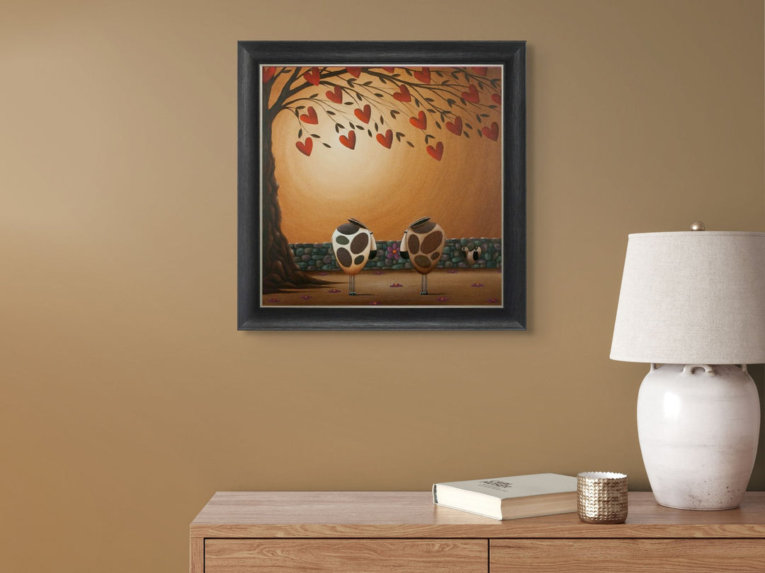 Moon & Hearts By Simon Clarke - TheArtistsQuarter