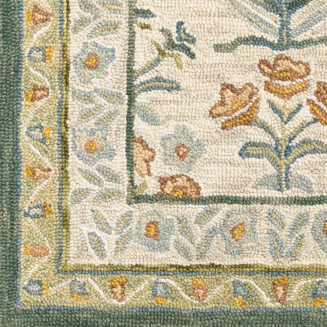 Fairfax Global Wool Rug Yellow - TheArtistsQuarter
