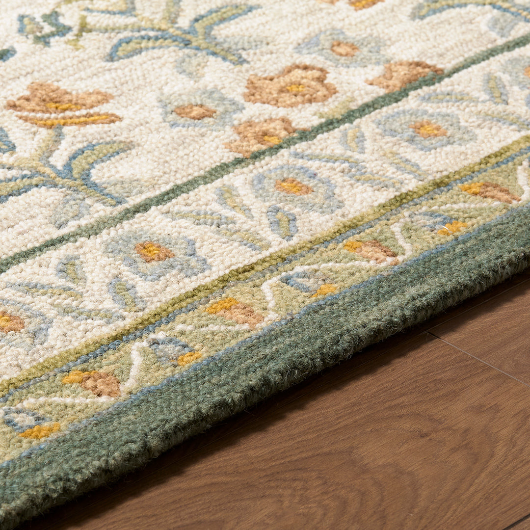 Fairfax Global Wool Rug Yellow - TheArtistsQuarter