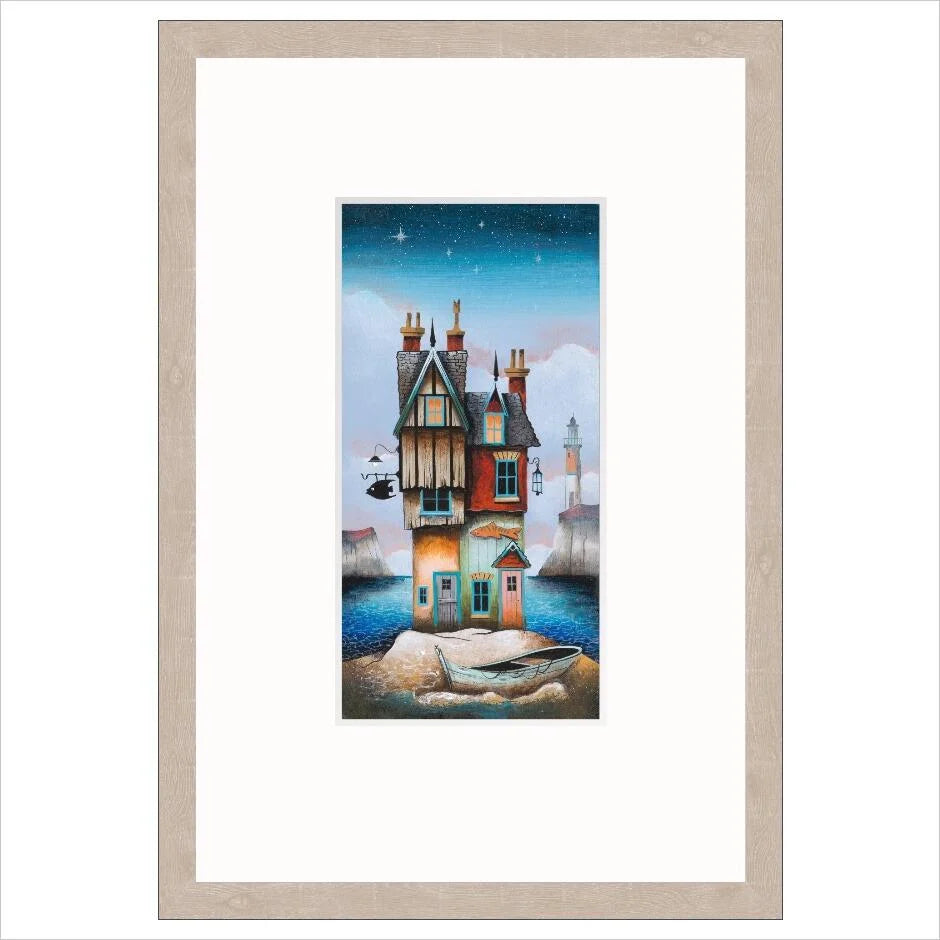 Fish Out of Water by Gary Walton - framed