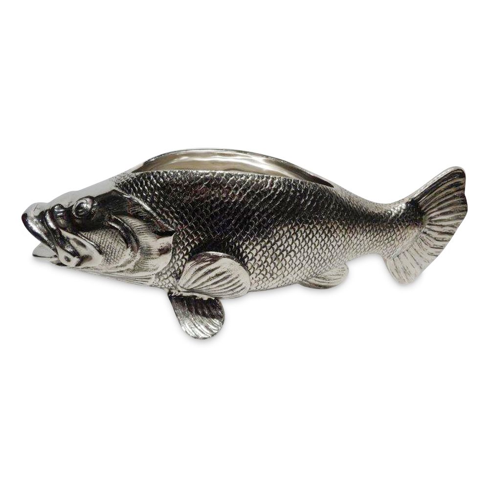 Culinary Concepts London. Fish Wine Cooler - Silver Finish - TheArtistsQuarter
