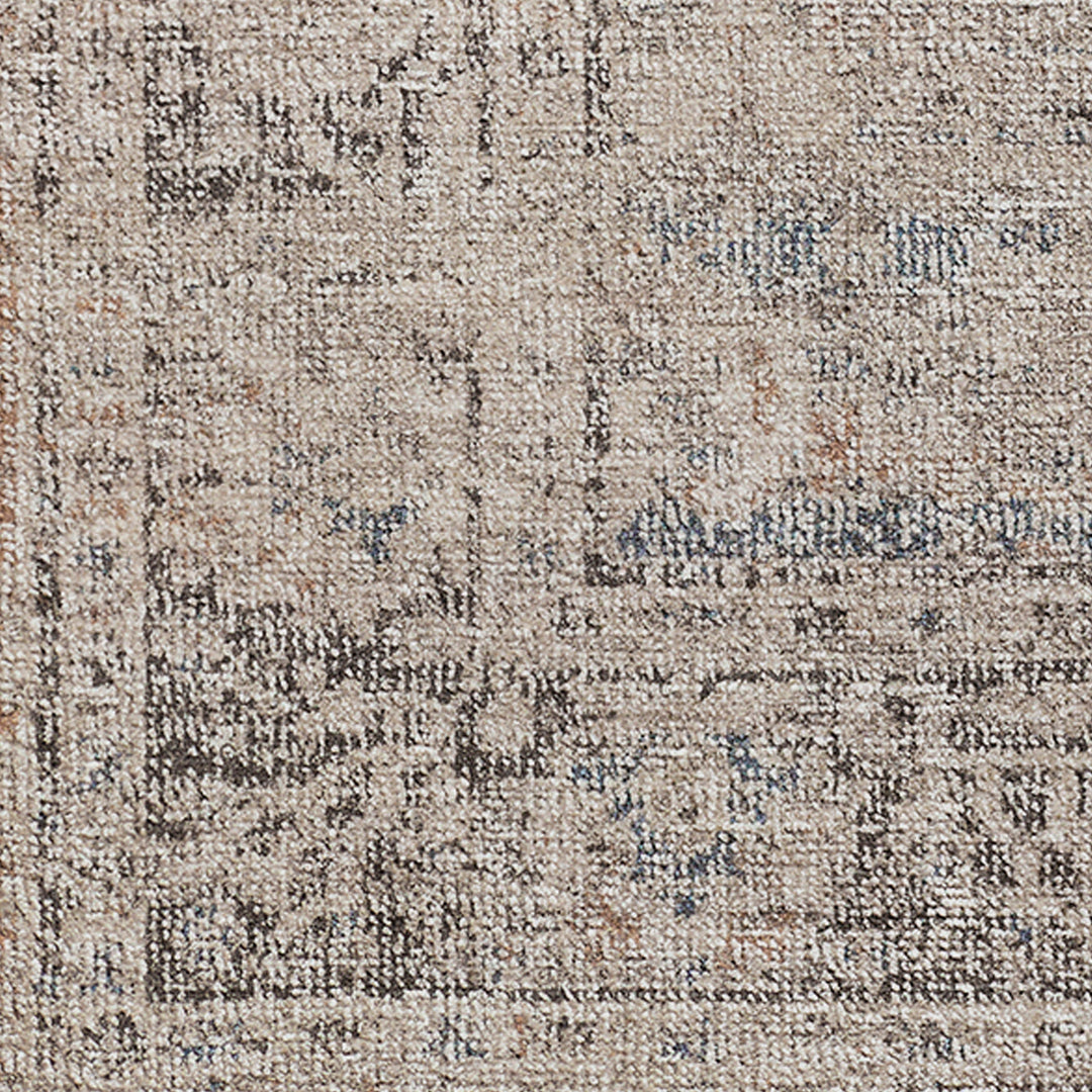 Maria Elena Galey Alix Vintage Rug Brown & Dark Brown - TheArtistsQuarter