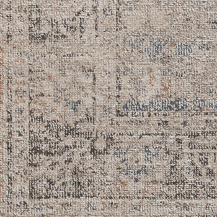 Maria Elena Galey Alix Vintage Rug Brown & Dark Brown - TheArtistsQuarter