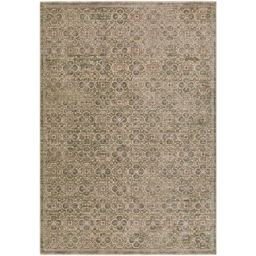 Myrtle Avenue II Galey Alix Vintage Rug Green - TheArtistsQuarter