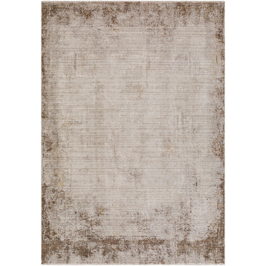 Myrtle Avenue IV Galey Alix Abstract Modern Rug Brown - TheArtistsQuarter