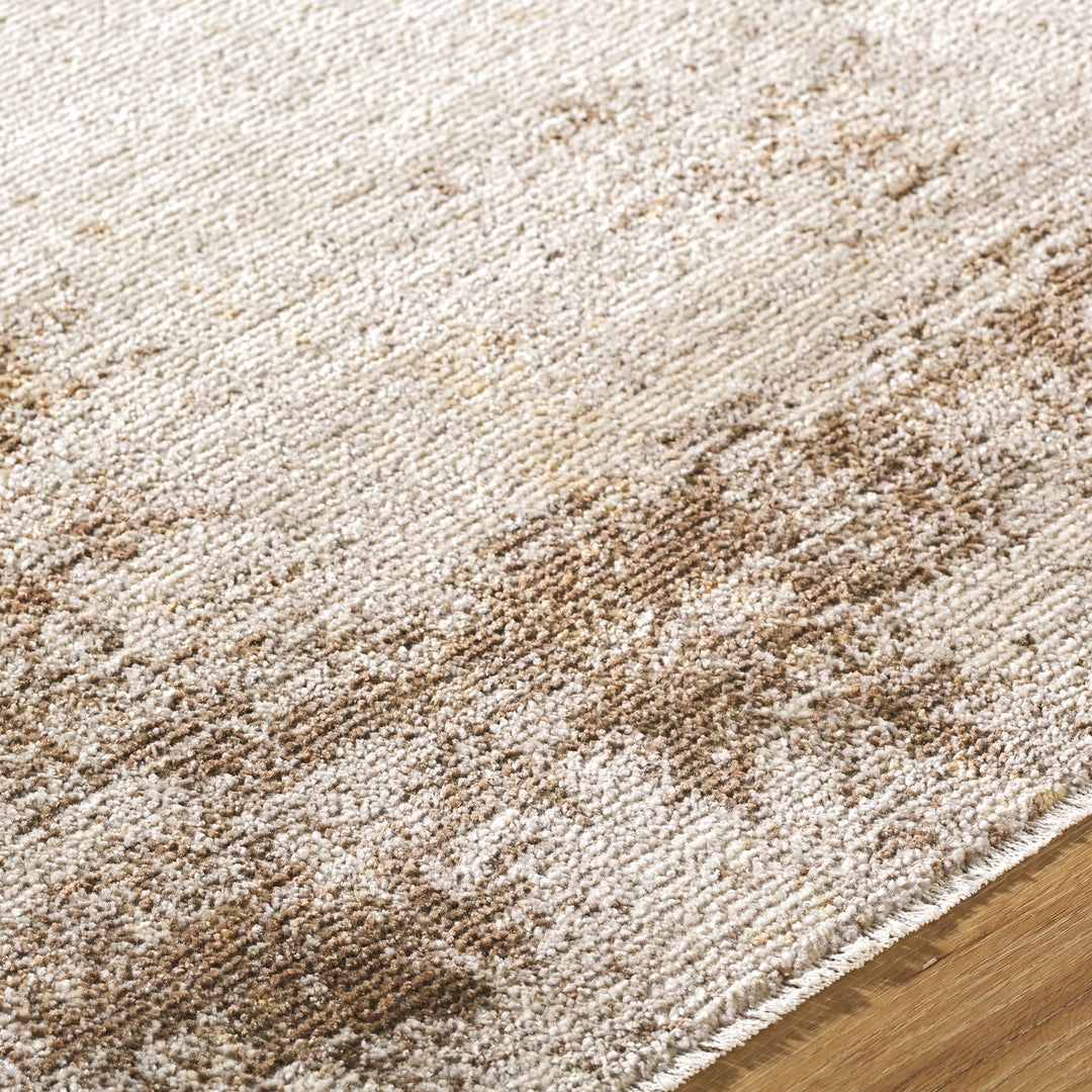 Myrtle Avenue IV Galey Alix Abstract Modern Rug Brown - TheArtistsQuarter