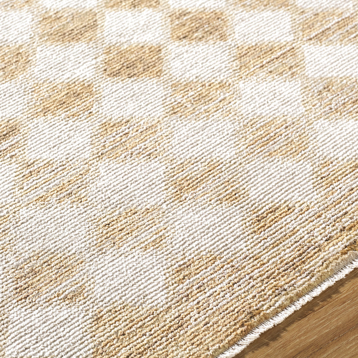 Myrtle Avenue V Galey Alix Geometric Diamond Rug Brown - TheArtistsQuarter